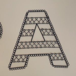 Pottery Barn Letters - R A